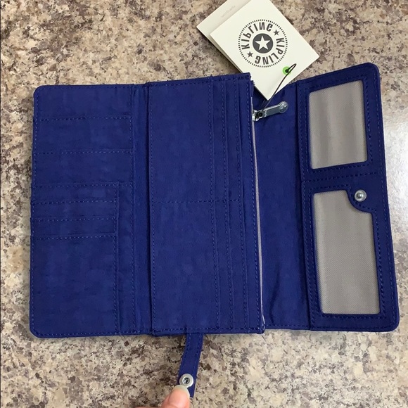 Kipling Blue / Purple Wallet - Picture 6 of 17